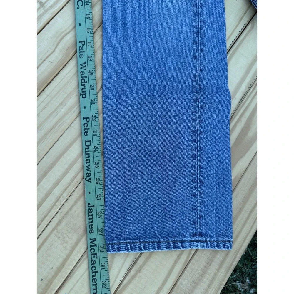 Vtg‎ 90s Levi's Jeans 501-0115 XX Button Fly USA Made Mens Size 34/32 Light Wash